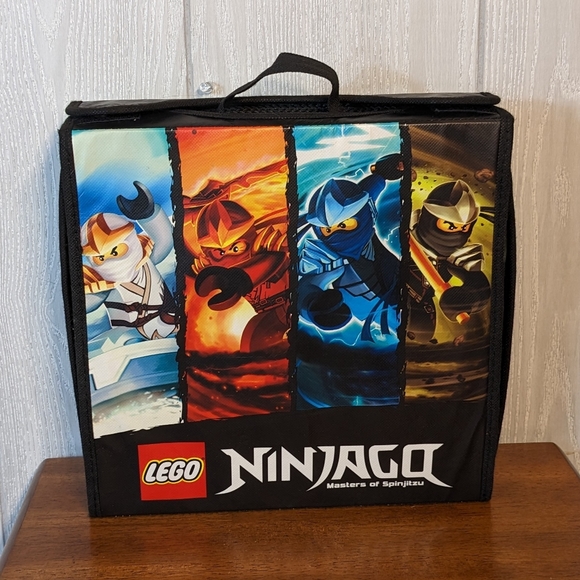 Lego | Toys | Lego Ninjago Masters Of Spinjitzu Battle Mat Arena Soft Case With Figures Euc ...